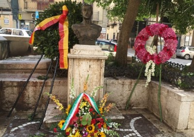 Corleone, monumento a Placido Rizzotto (foto di Mario Midulla)